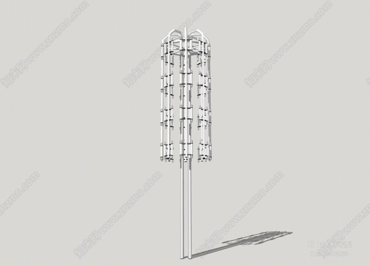 路灯SU模型下载【ID:341903563】