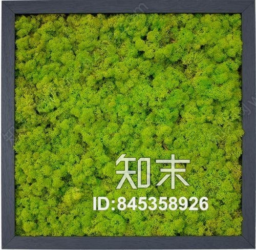 绿植墙造型墙贴图下载【ID:845358926】