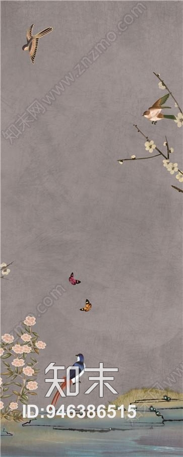 新中式贴图下载【ID:946386515】