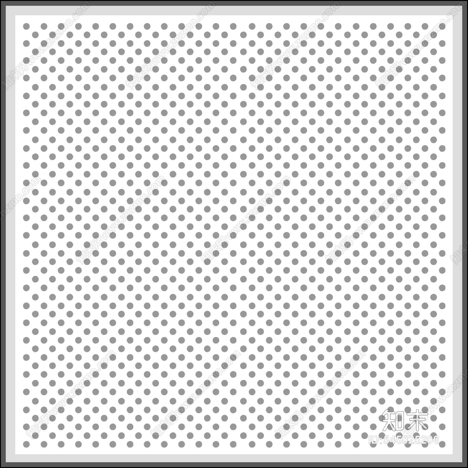 冲孔铝扣板贴图贴图下载【ID:545025206】