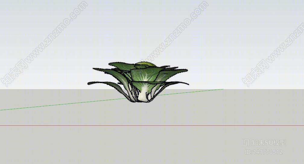 白菜SU模型下载【ID:141778512】