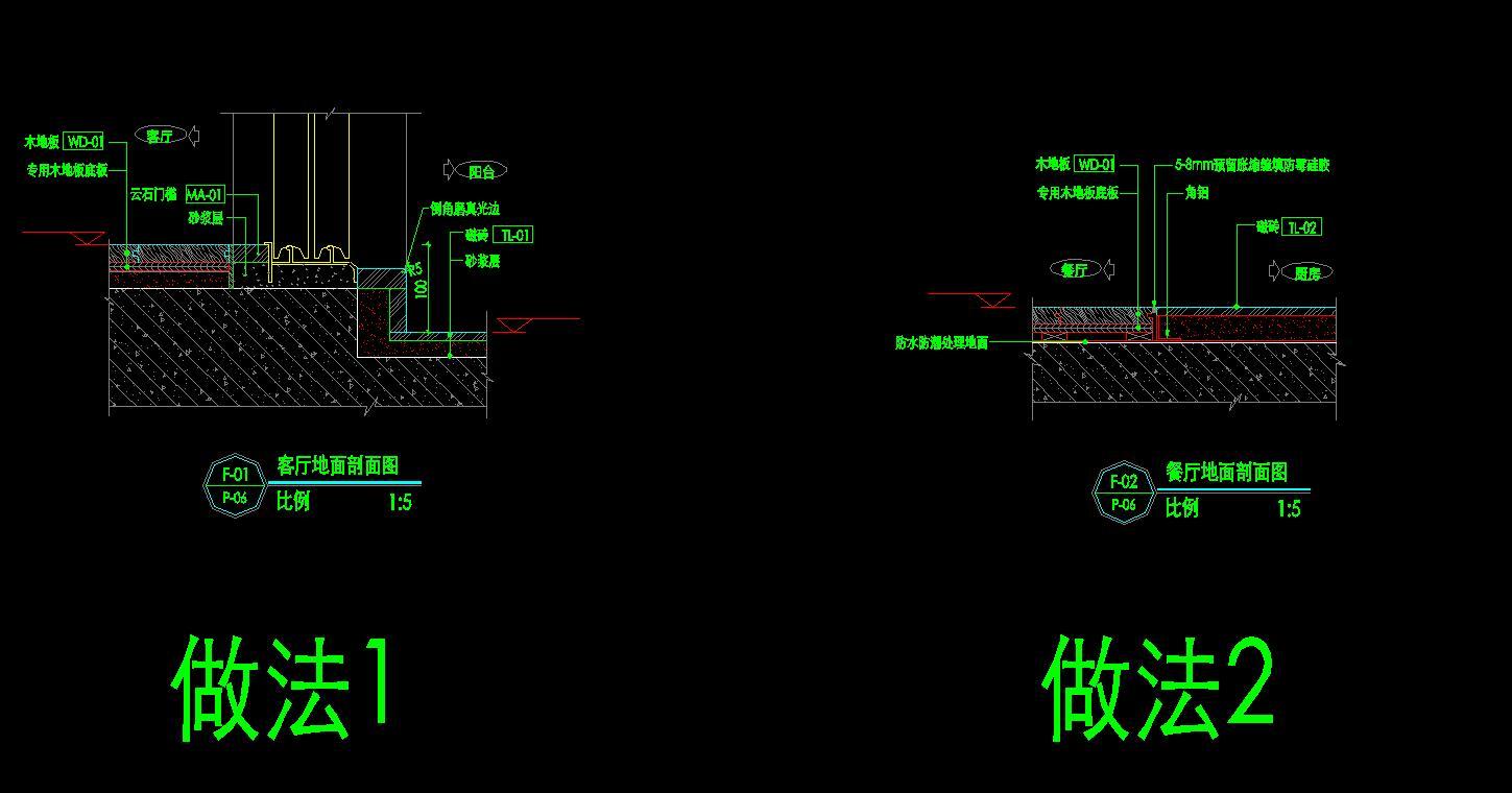 室内装修大样节点CAD图库施工图下载【ID:331778698】