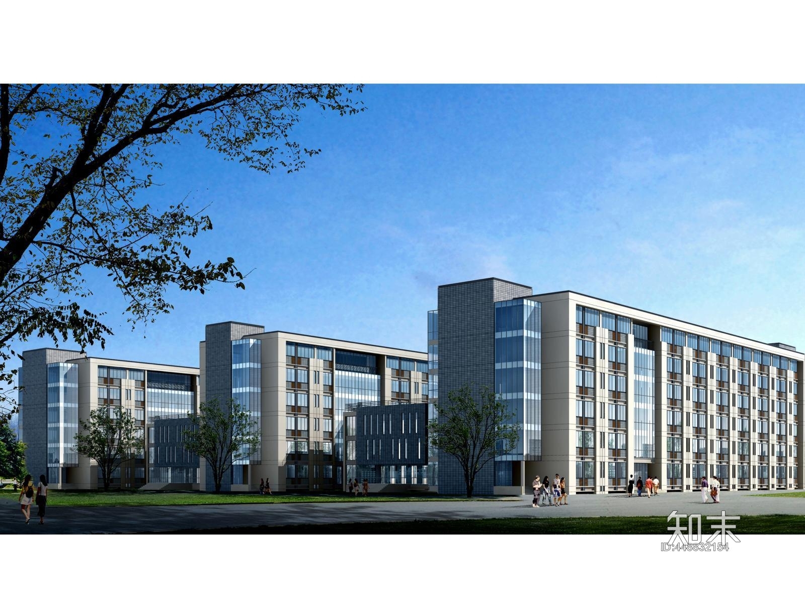 河南农业大学新校区规划学校施工图下载【ID:448832154】