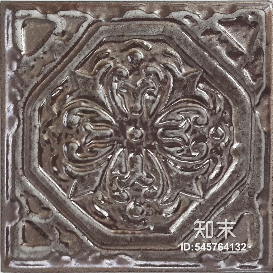 仿古砖高清贴图材质