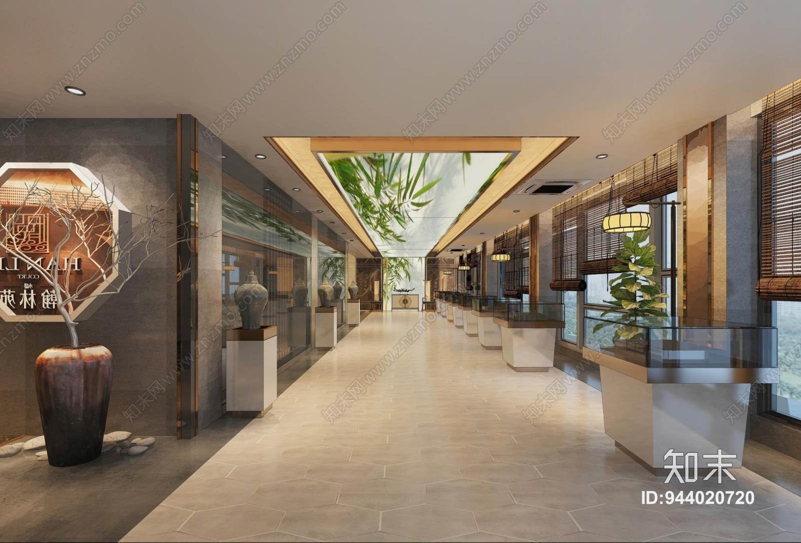 现代展览馆3D模型下载【ID:944020720】