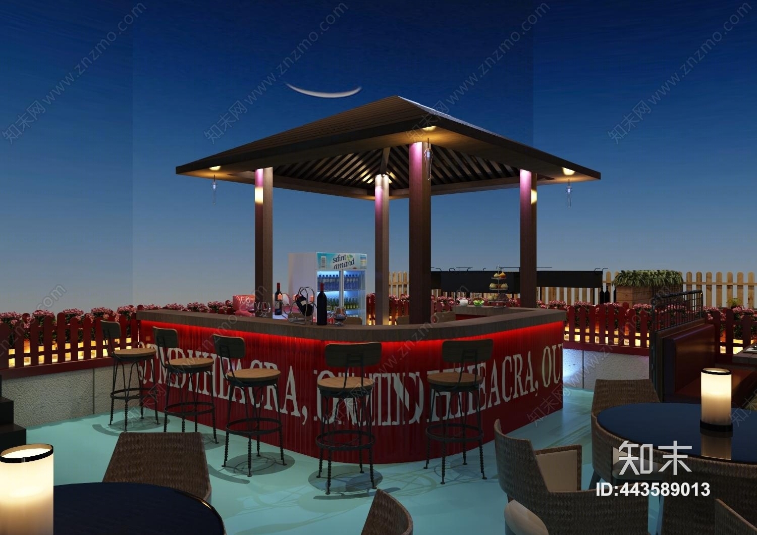 现代音乐考吧3D模型下载【ID:443589013】
