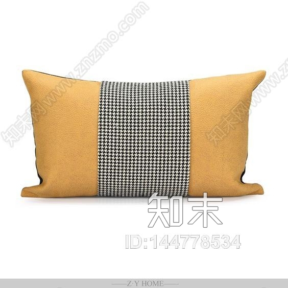 高清千鸟格休闲抱枕贴图下载【ID:144778534】