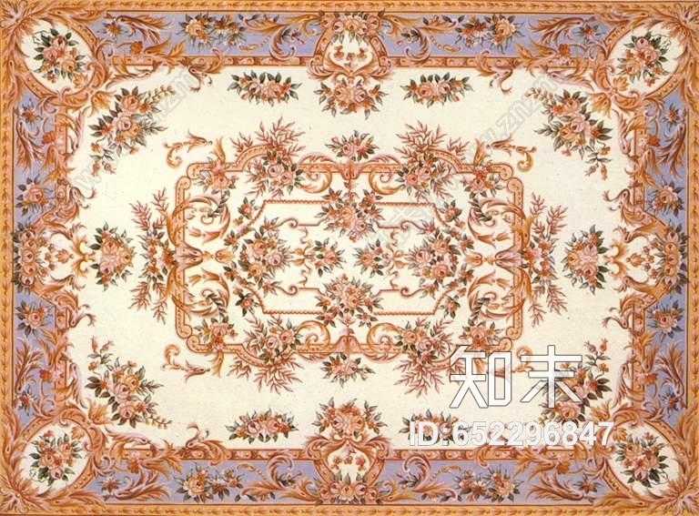 欧式地毯贴图下载【ID:652296847】