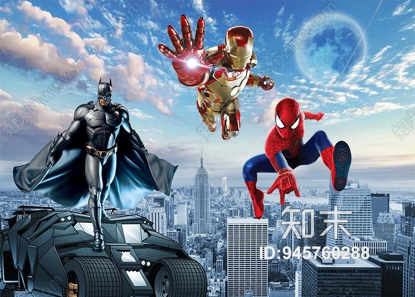 壁画高清贴图材质