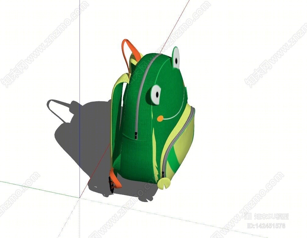 现代背包SU模型下载【ID:142451578】
