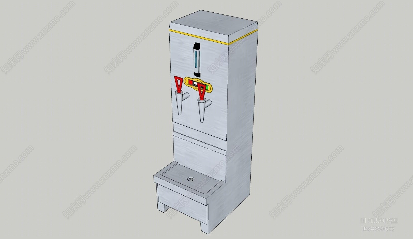现代热水器SU模型下载【ID:648089777】