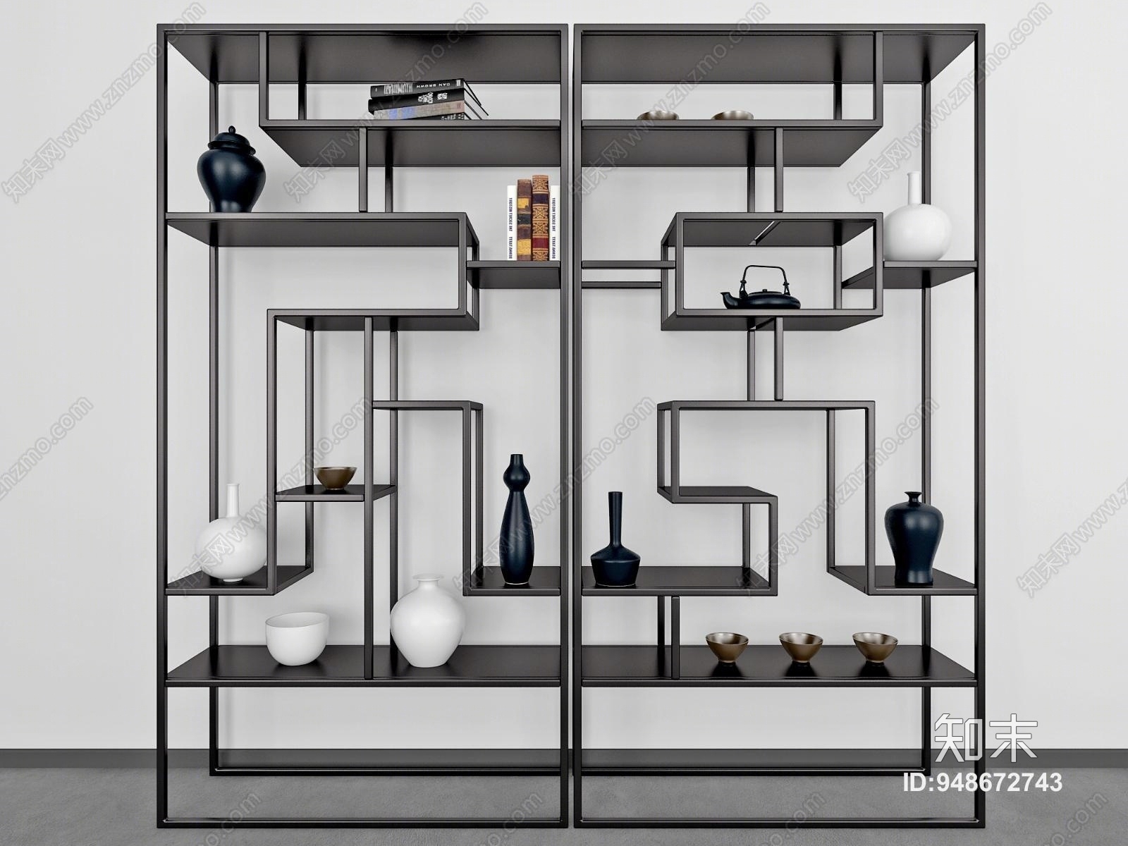 中式家具3D模型下载【ID:948672743】