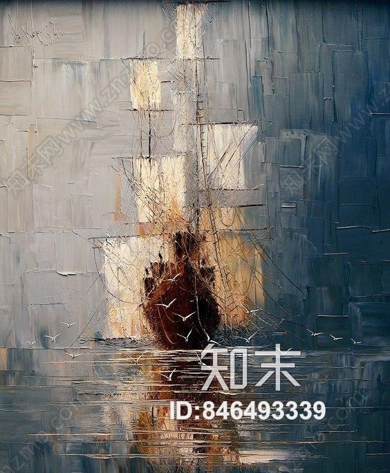 后现代挂画贴图贴图下载【ID:846493339】