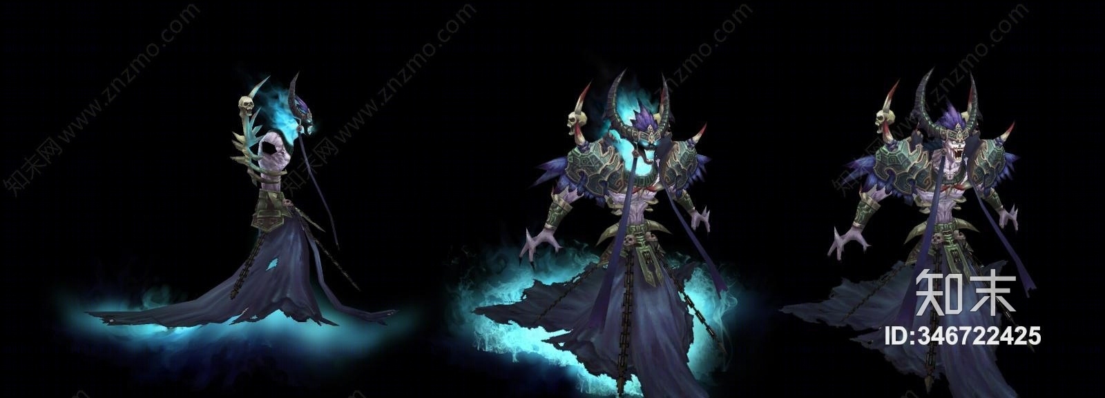 现代游戏卡通人物3D模型下载【ID:346722425】