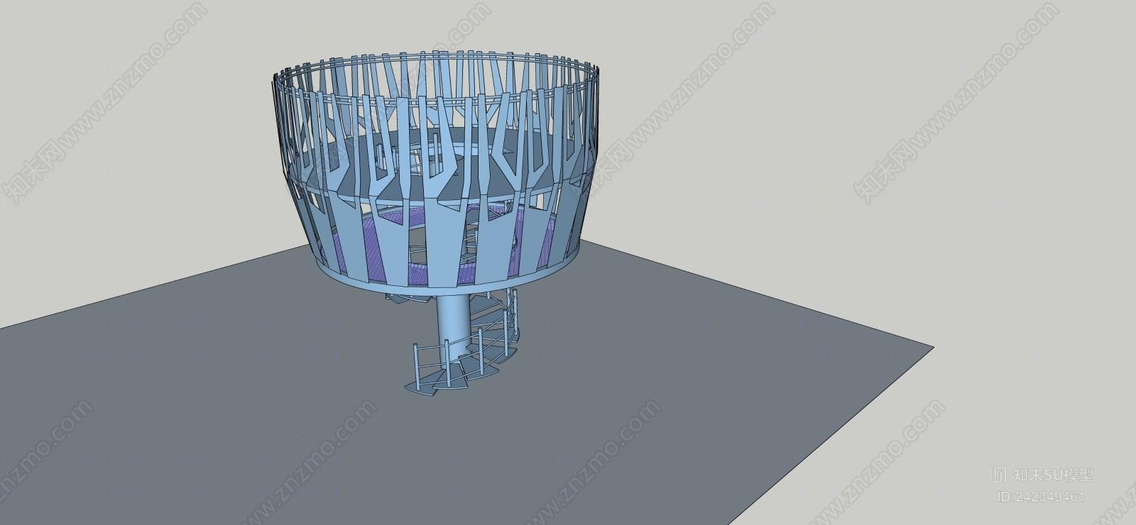 儿童攀爬玩具SU模型下载【ID:242349461】