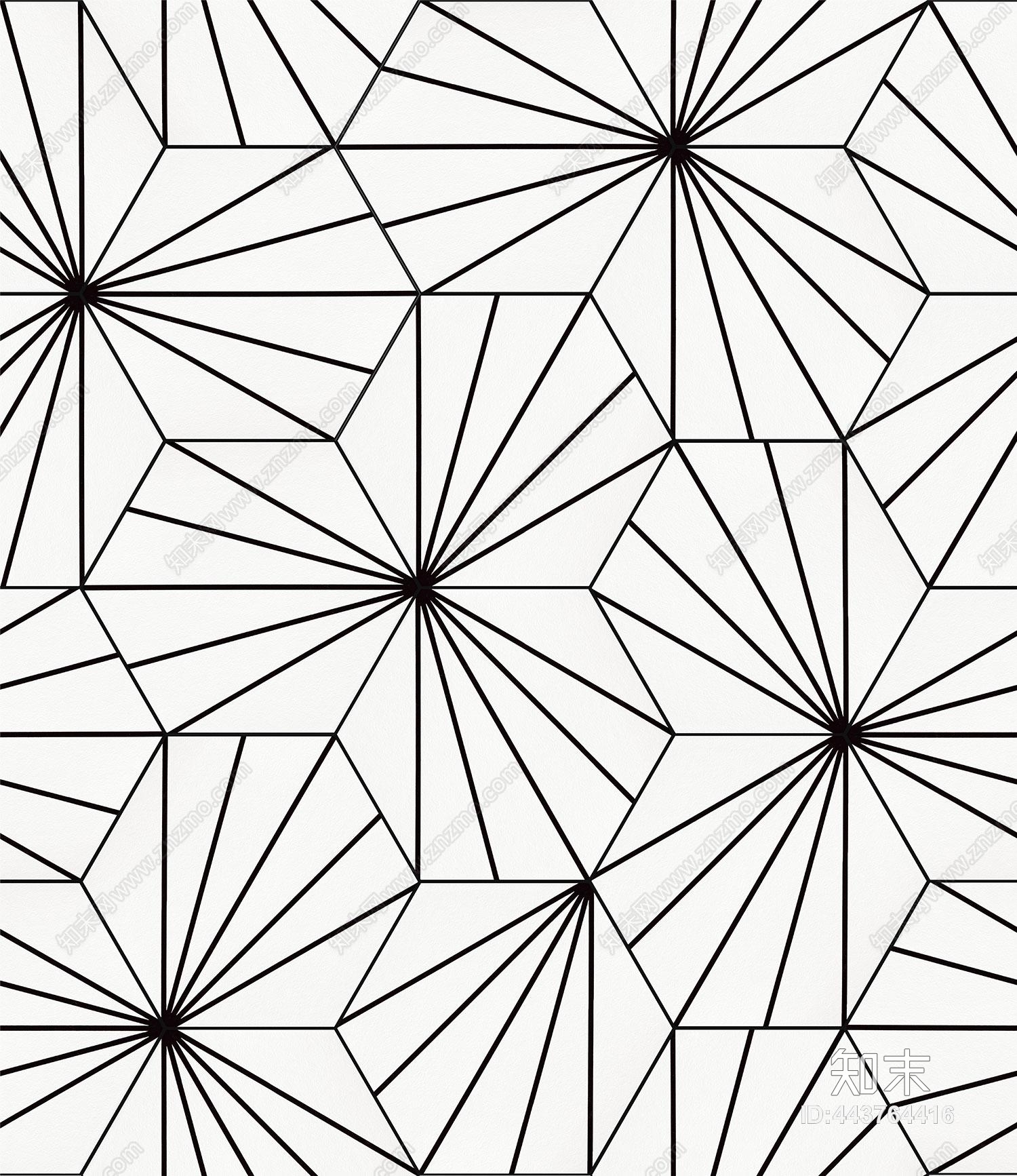 放射线特色六角砖贴图下载【ID:443764416】