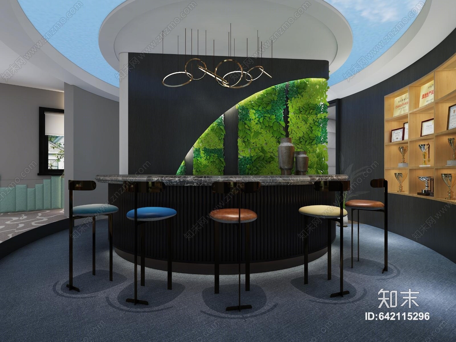 现代家具店3D模型下载【ID:642115296】