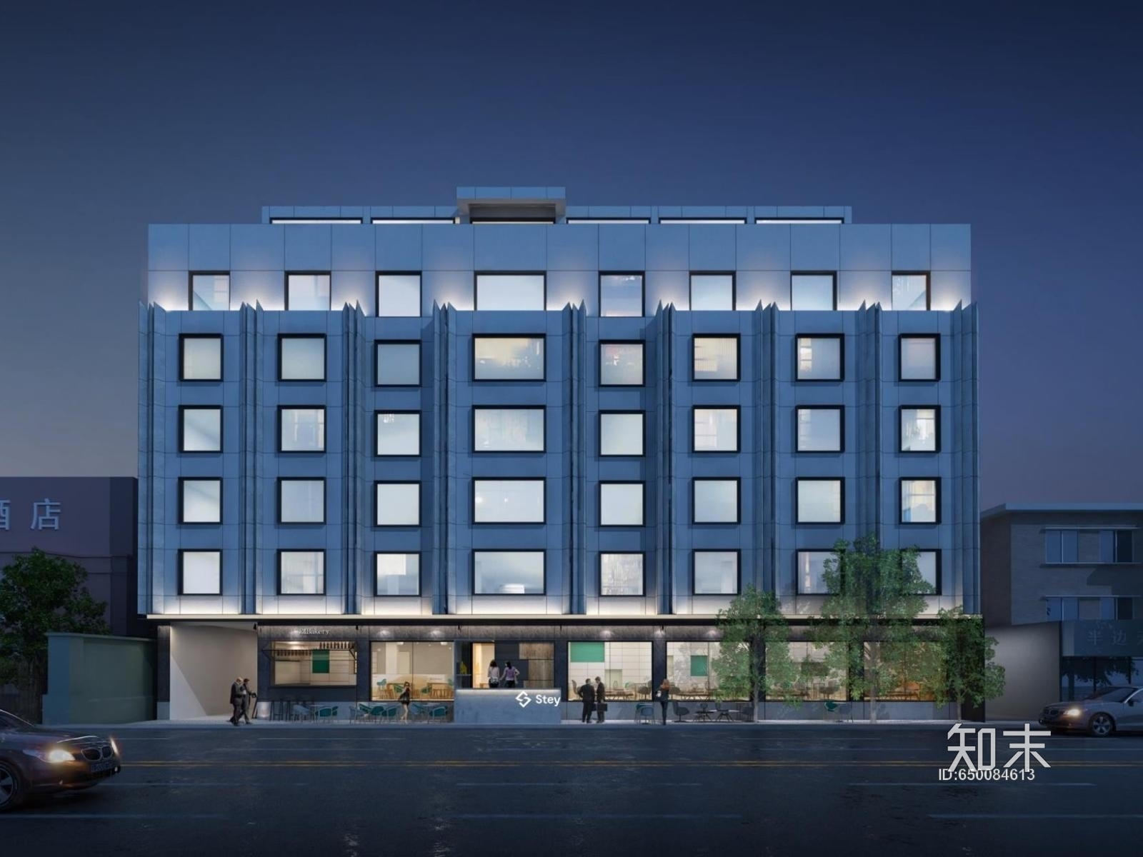 王府井Stey公寓式酒店丨效果图施工图下载【ID:650084613】