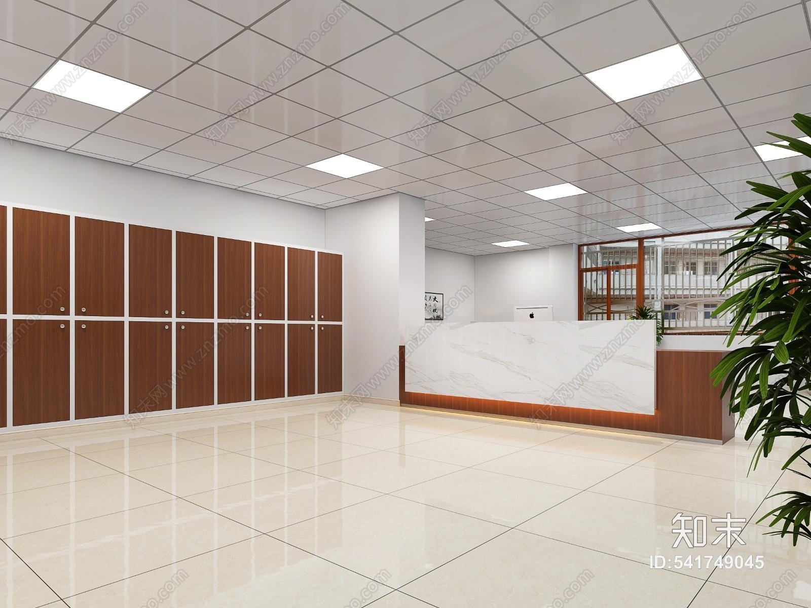 现代养老服务休闲活动中心3D模型下载【ID:541749045】