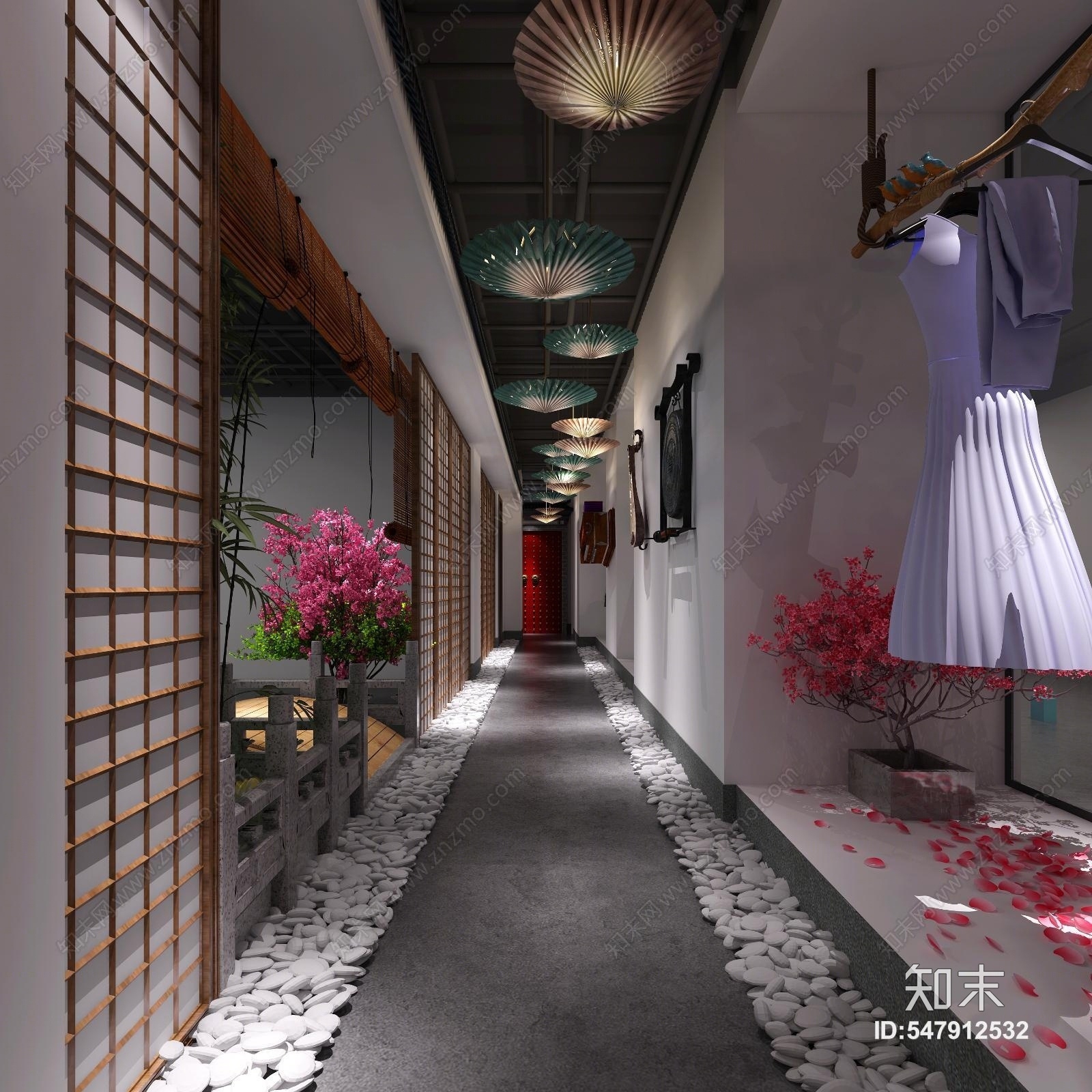 新中式摄影工作室3D模型下载【ID:547912532】