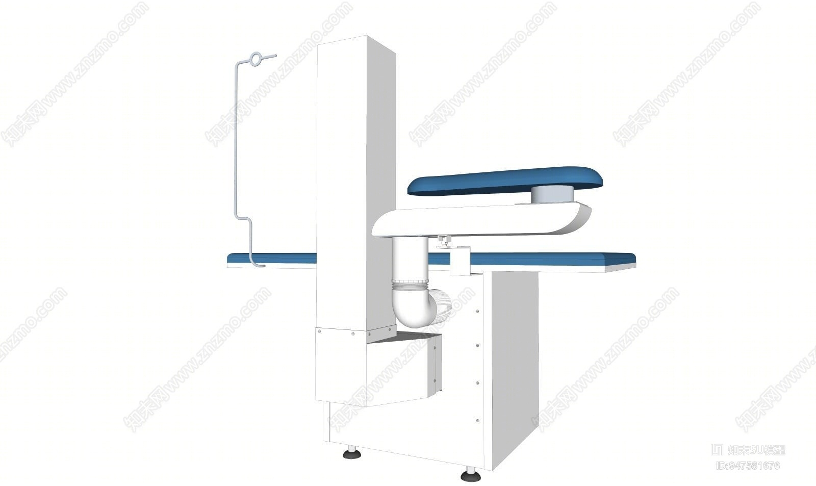 现代台式烫衣板SU模型下载【ID:947581676】