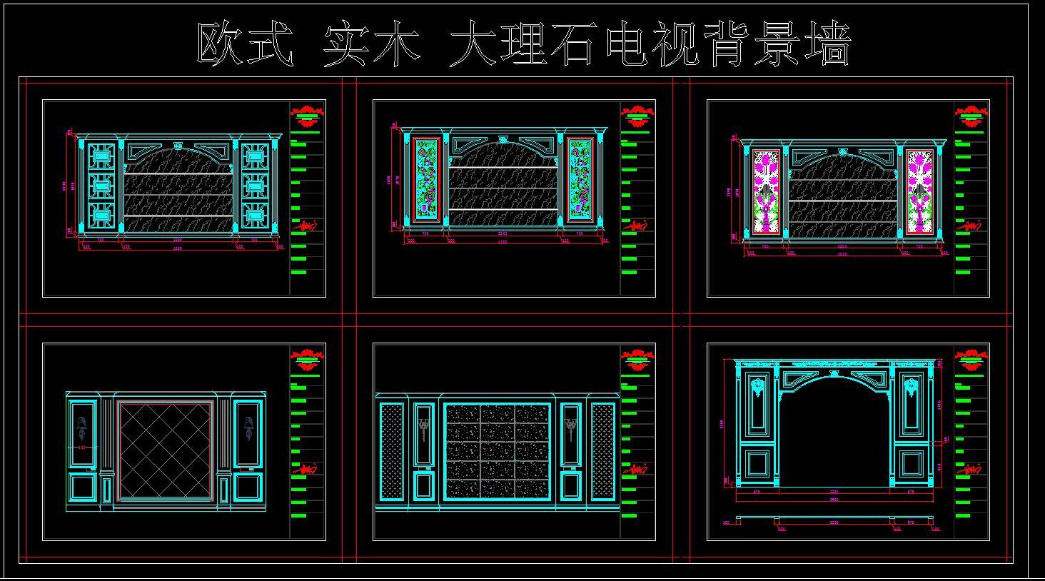 欧式施工图下载【ID:128598249】