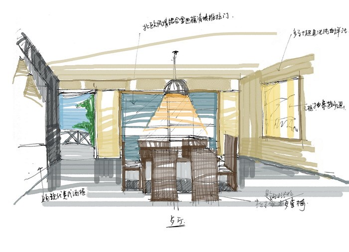 现代简约家装空间场景施工图cadcad施工图下载【ID:533093764】