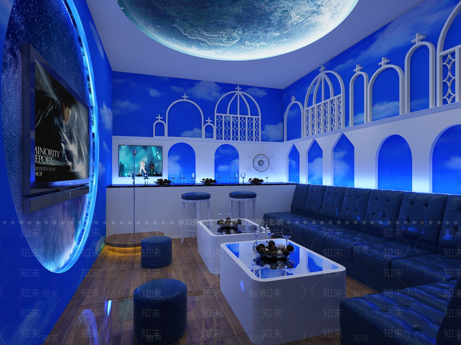 其它KTV小包间四个3D模型下载【ID:732434042】