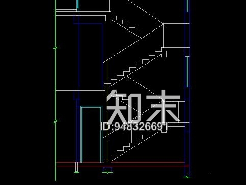 楼梯施工图下载【ID:948326691】