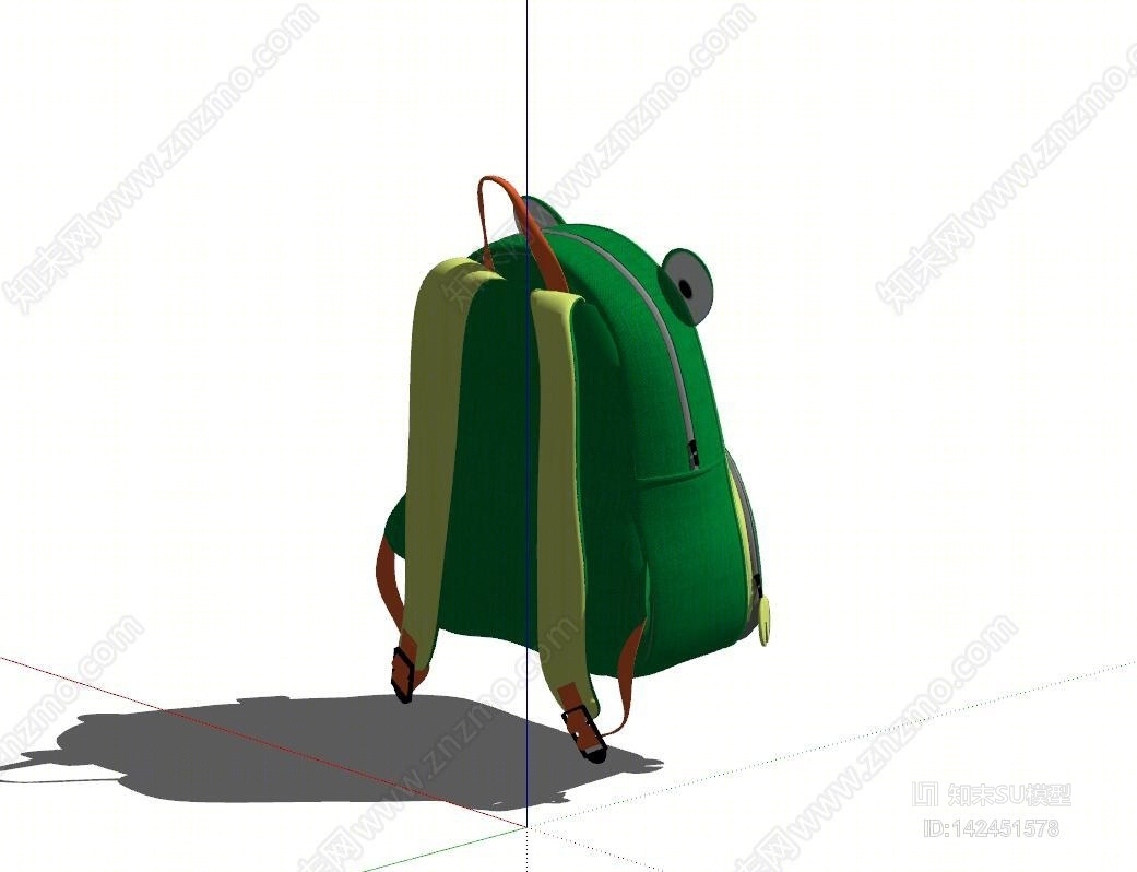 现代背包SU模型下载【ID:142451578】