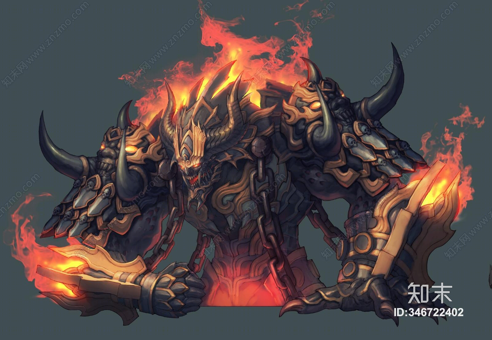 现代游戏卡通人物3D模型下载【ID:346722402】