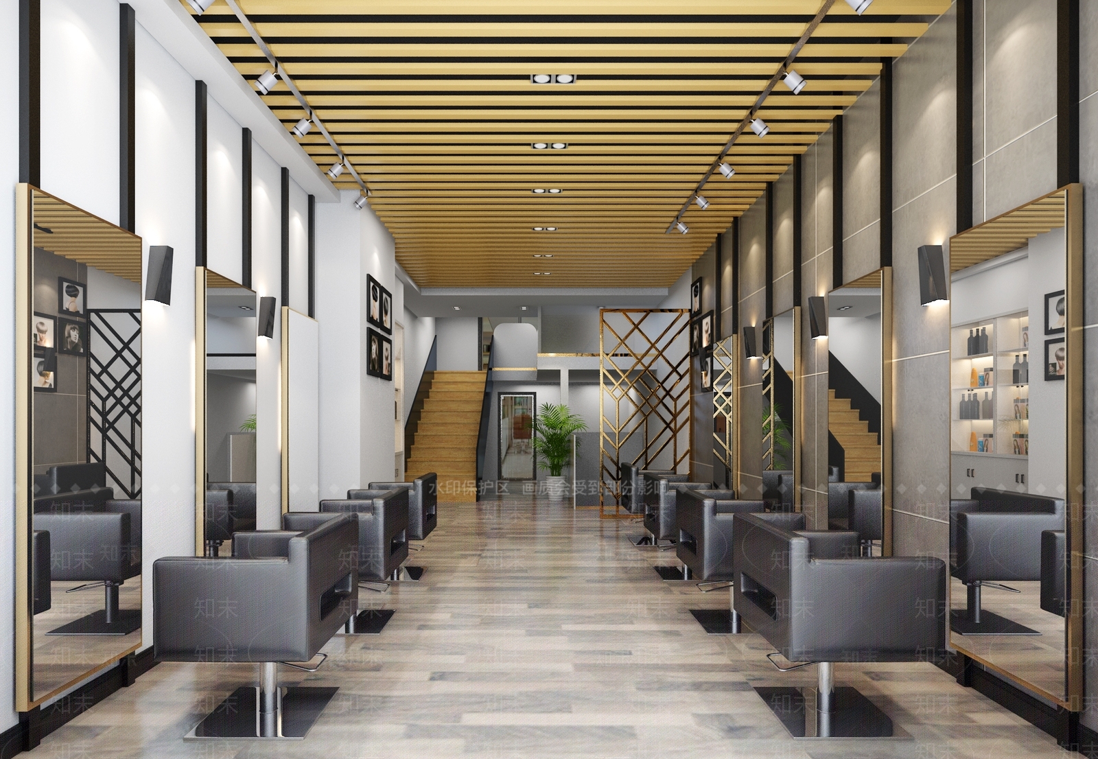 现代理发店3D模型下载【ID:934790720】
