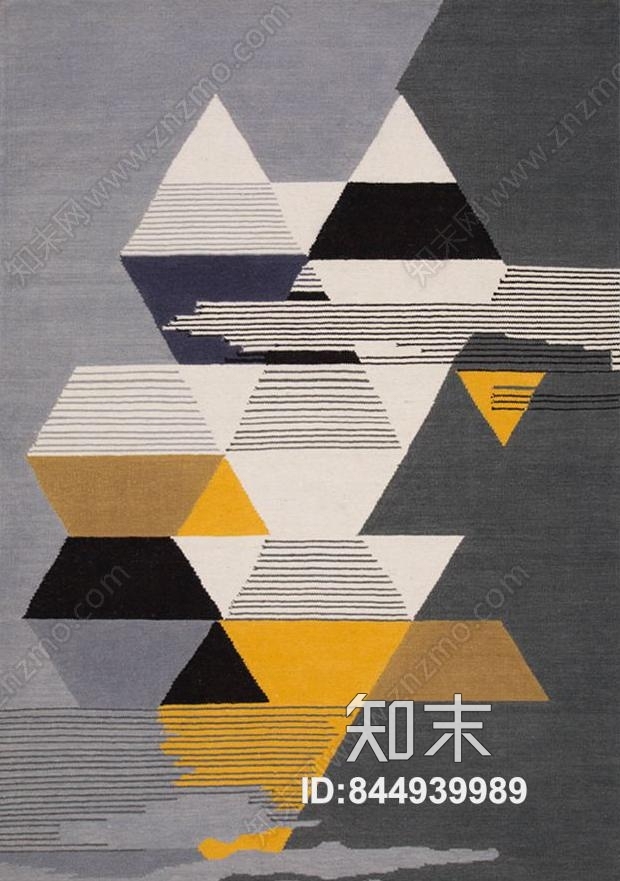 现代北欧地毯贴图下载【ID:844939989】