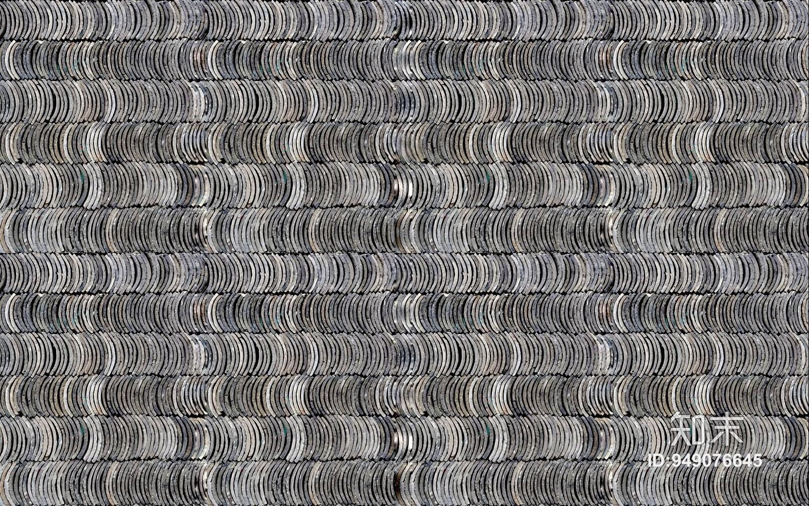重叠瓦贴图贴图下载【ID:949076645】