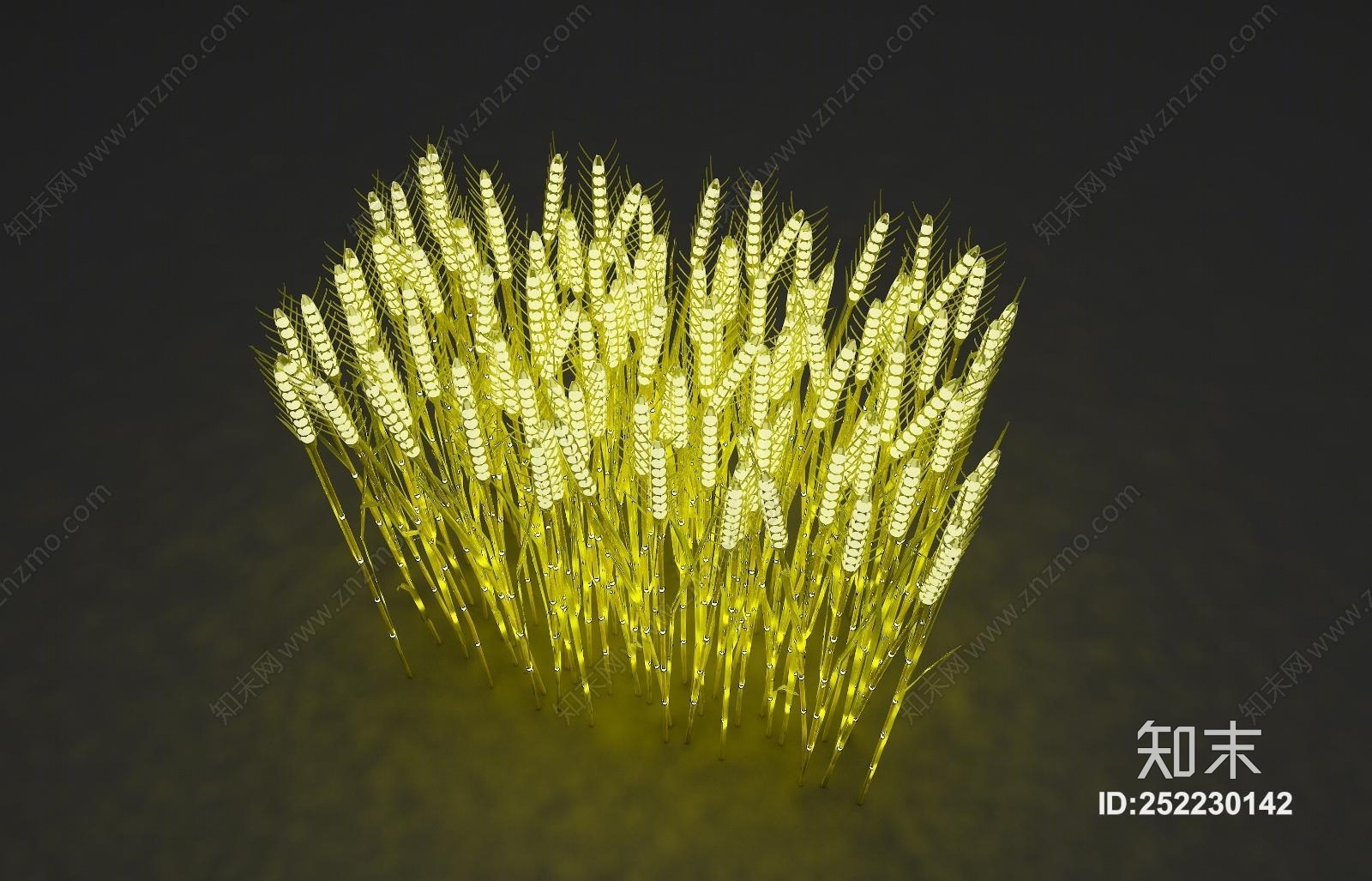 现代装饰灯3D模型下载【ID:252230142】