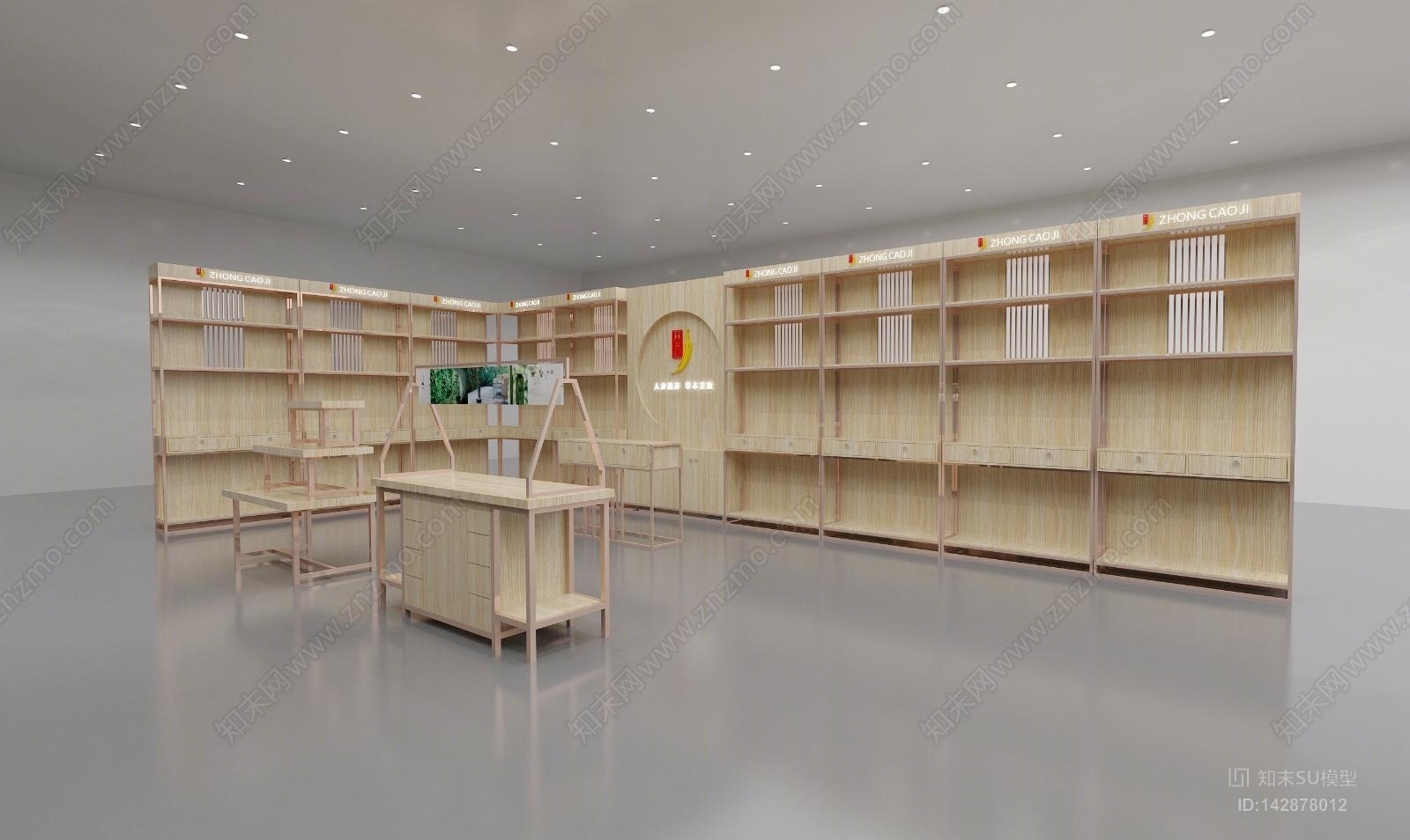 现代专卖店SU模型下载【ID:142878012】