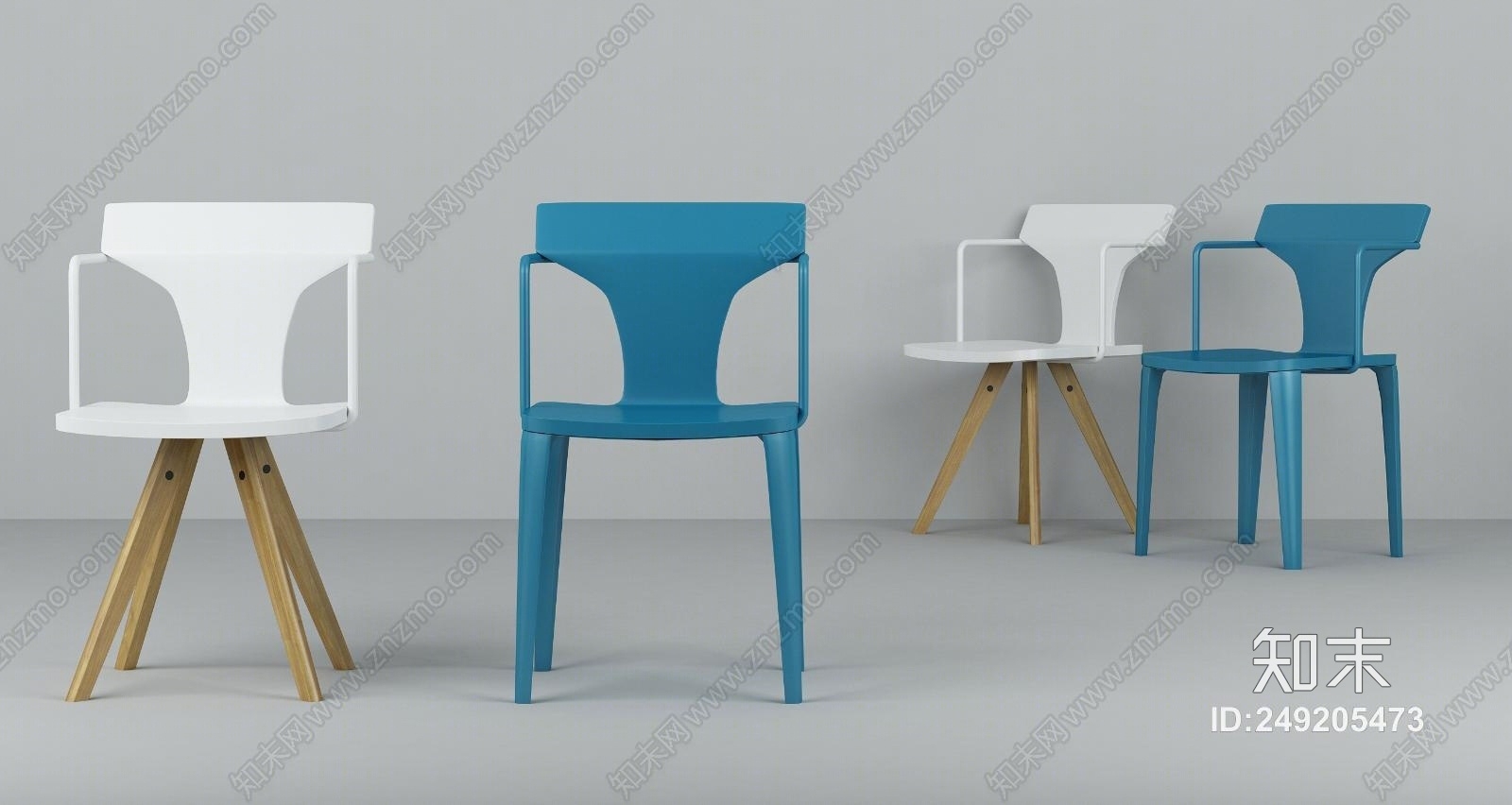 现代造型椅子模型3D模型下载【ID:249205473】