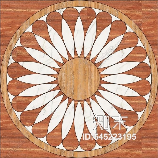 2019最新地面石材拼花贴图贴图下载【ID:545223195】