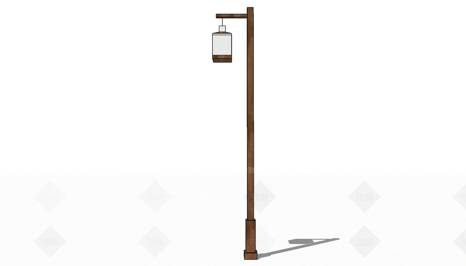 古典仿古路灯仿古庭院灯SU模型下载【ID:333620670】