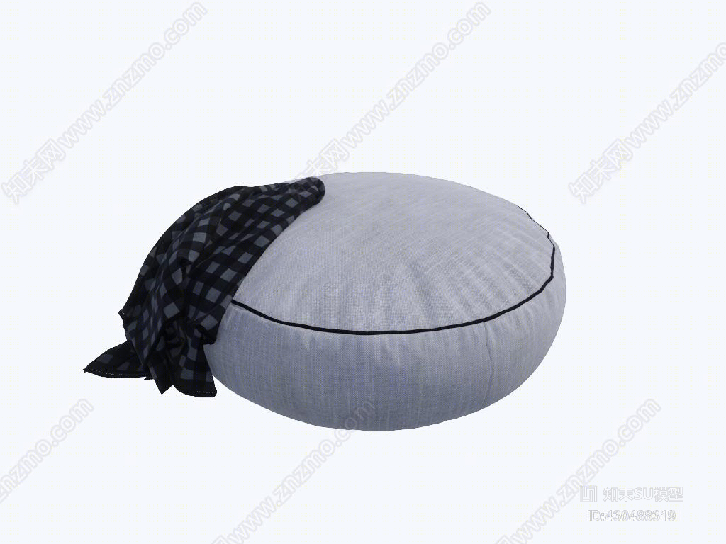 现代坐垫SU模型下载【ID:430488319】