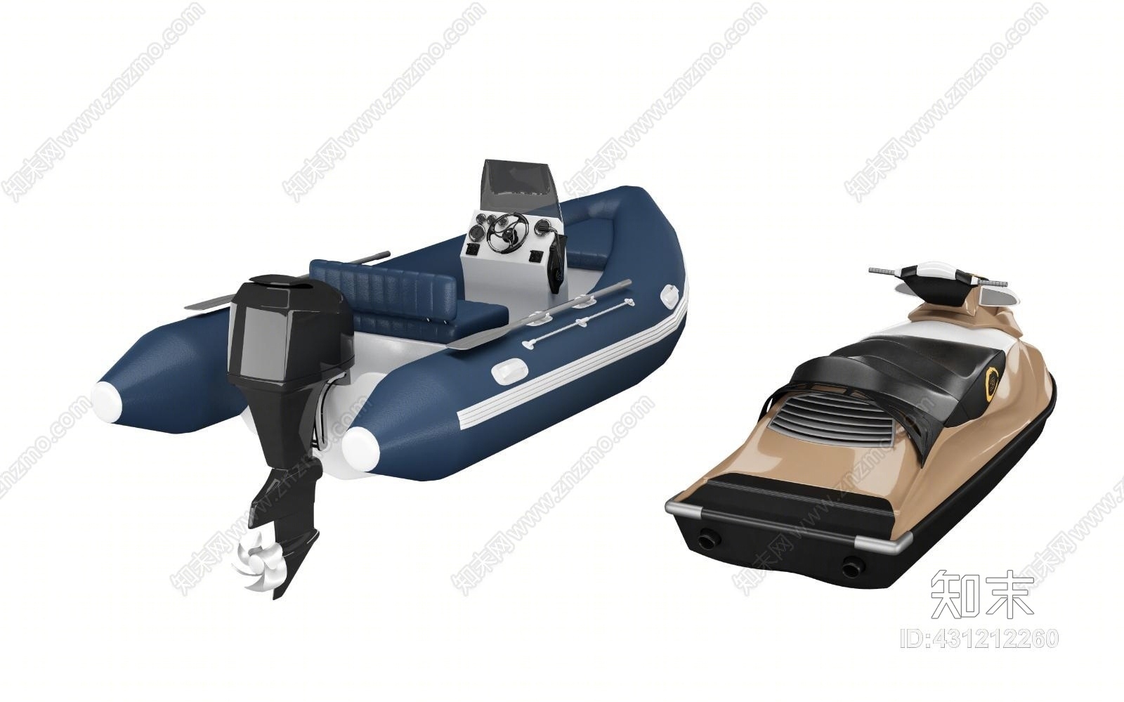 现代快艇模型合集113D模型下载【ID:431212260】