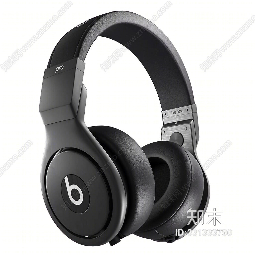 现代头戴式耳机3D模型下载【ID:331333790】