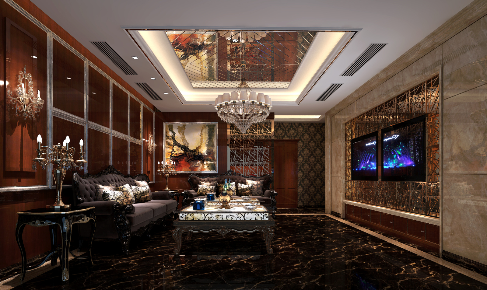 鸿瑞豪庭KTVcad施工图下载【ID:431298428】