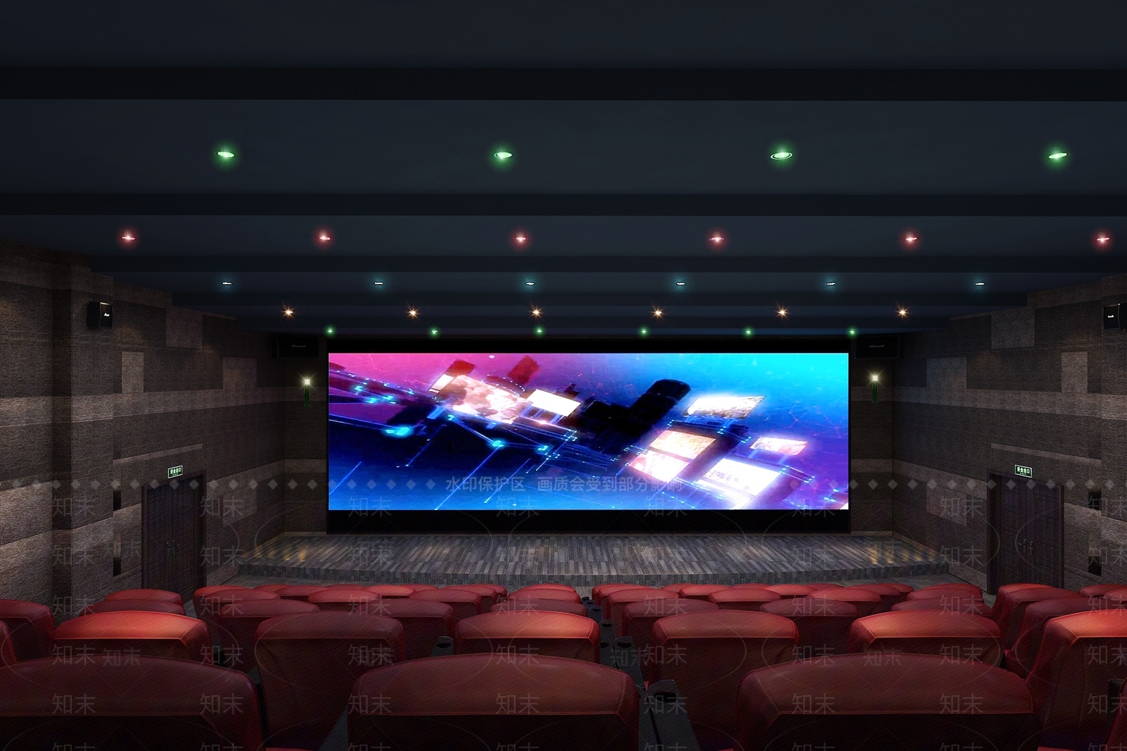 现代电影院3D模型下载【ID:533381188】