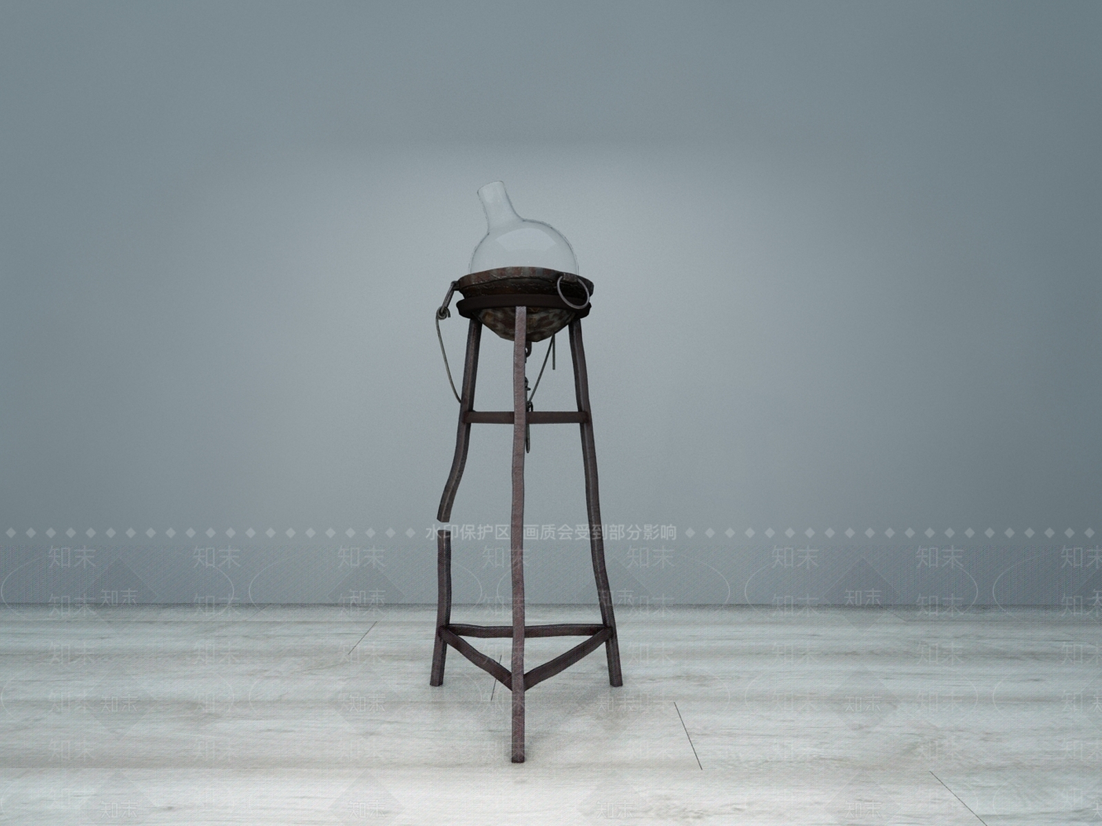 欧式古典现代化学实验试管量杯3D模型下载【ID:935117991】