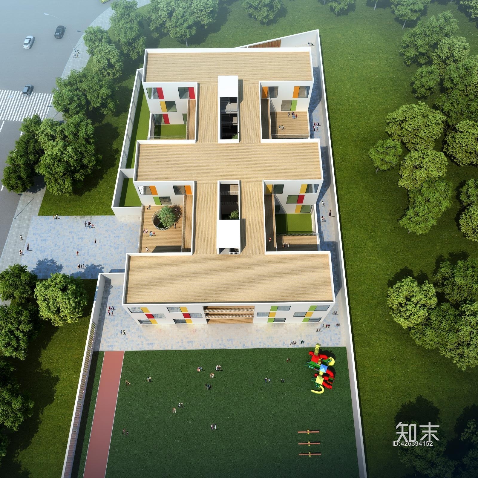 HSD琚宾-幼儿园施工图下载【ID:426394152】