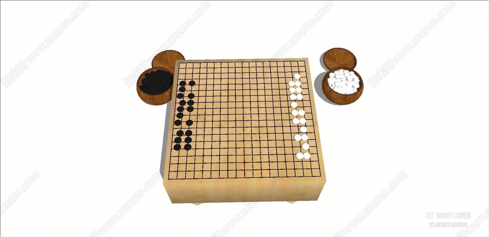 围棋SU模型下载【ID:926745633】