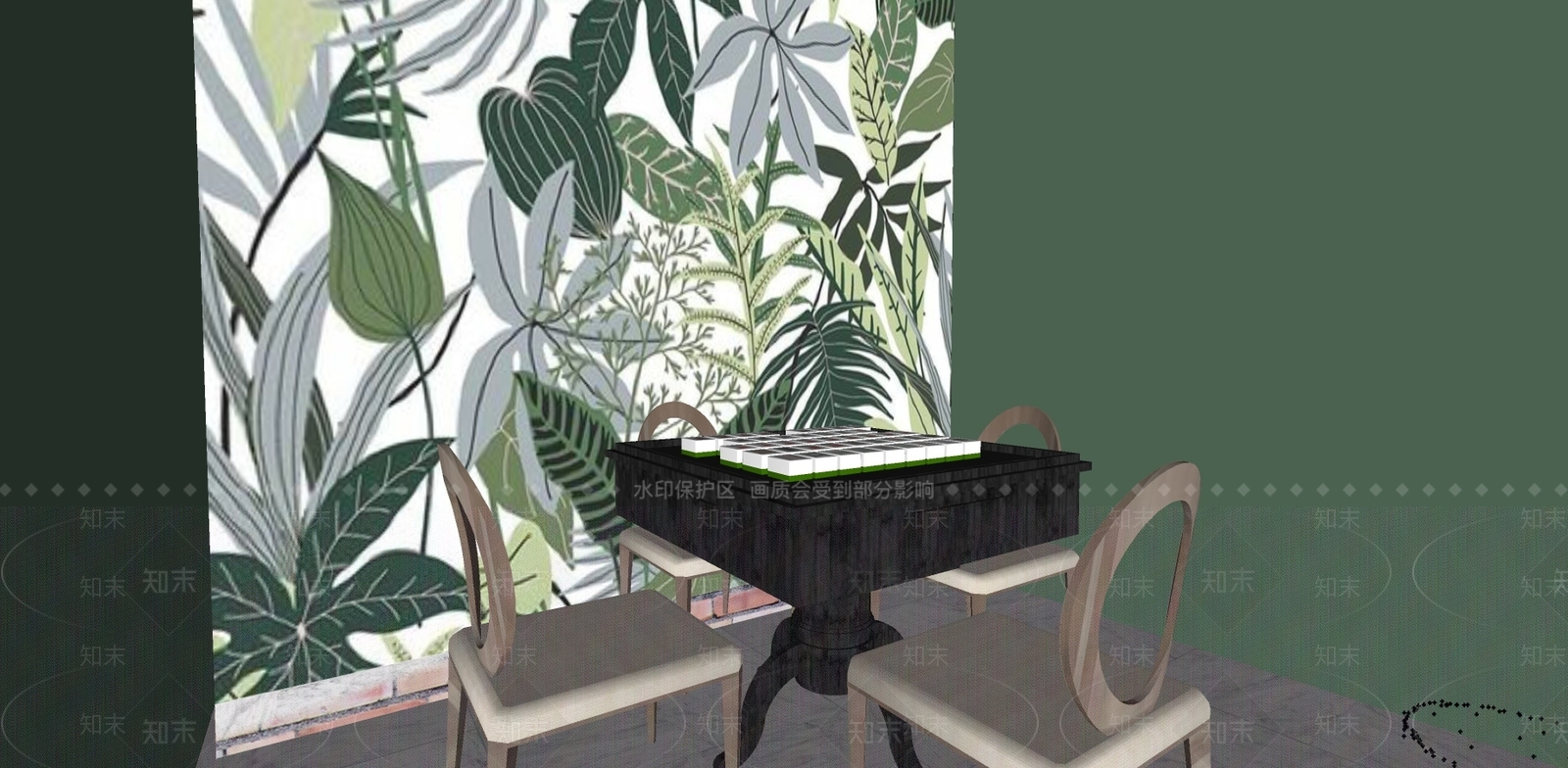 工业风网咖SU模型下载【ID:534166825】
