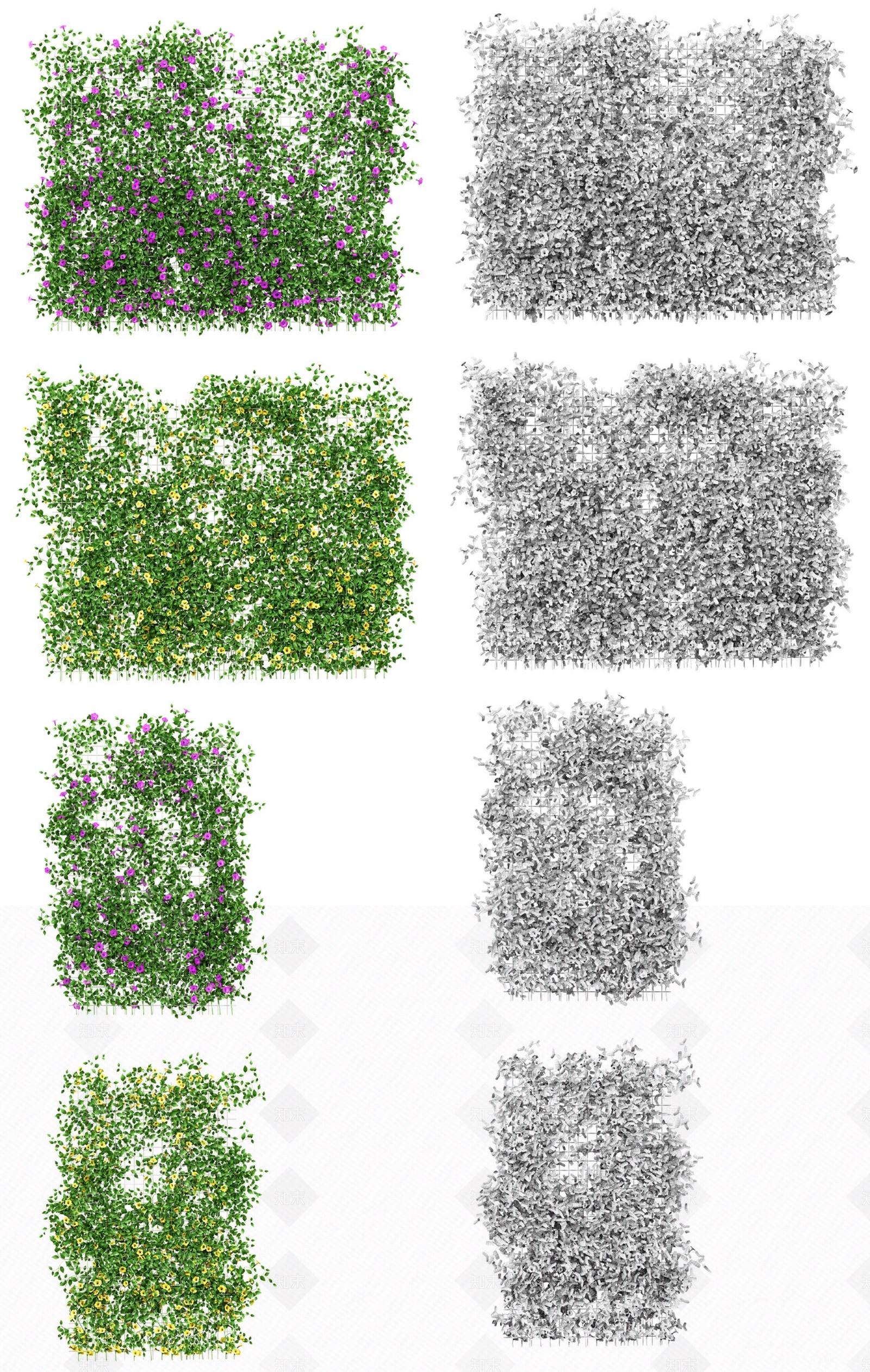 现代藤蔓3D模型下载【ID:433260247】