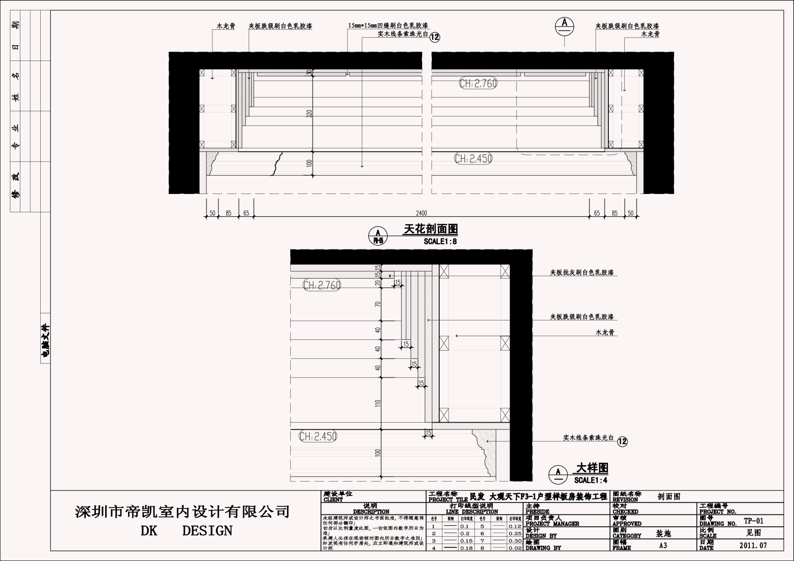 欧式古典风格家装设计完整施工图+高清效果图cad施工图下载【ID:528368797】
